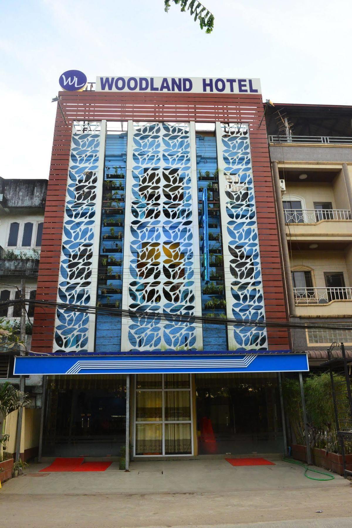 Woodland Hotel Rangum Exterior foto